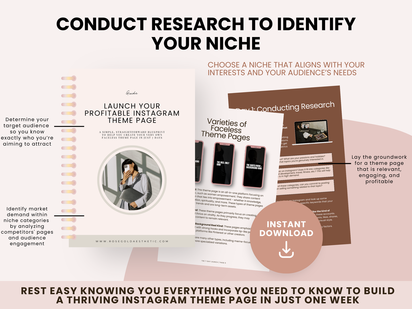 Launch Your Profitable Instagram Theme Page Guide