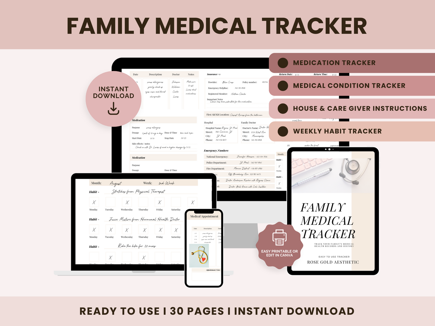 Family Medical Tracker
