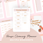House Cleaning Planner